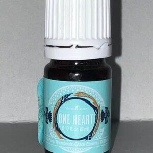 Young Living Serum in White and Blue with Circular Design